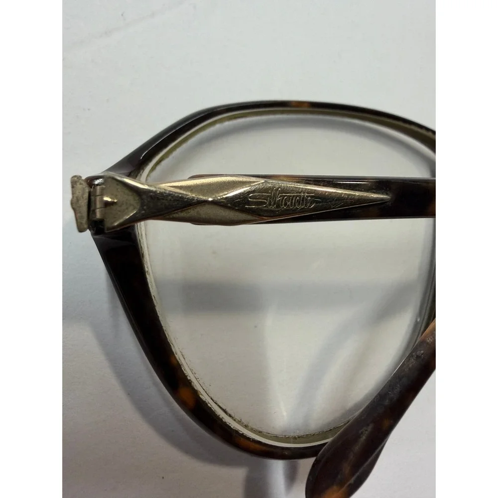 Silhouette SPX M 1718 Tortoise Oversized Eyeglasses Frame Austria 62-10-135
